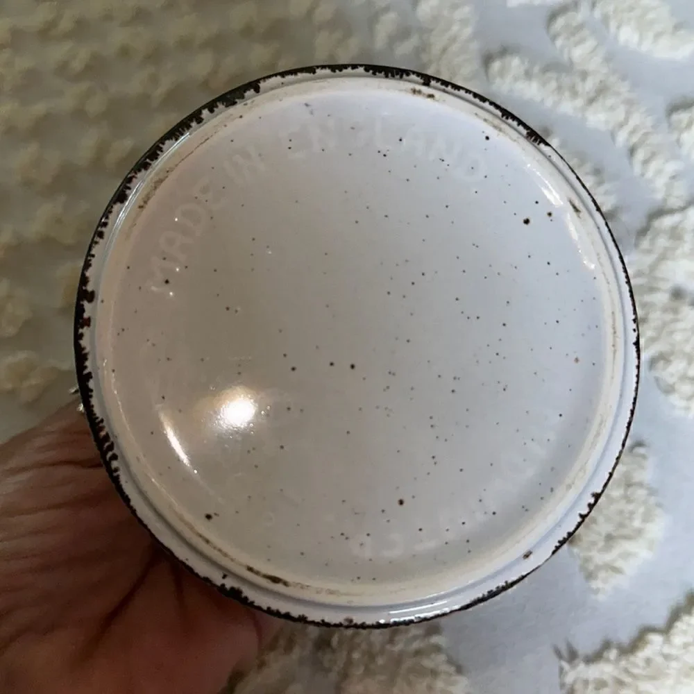 Pottery Creamer Small Pitcher Grain England English